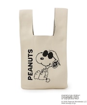 SNOOPY ニットバッグ
