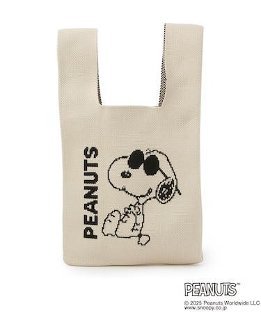 SNOOPY ニットバッグ