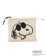SNOOPY ニットポーチ