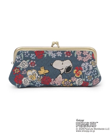 SNOOPY ゴブランスリムペンポーチ がま口