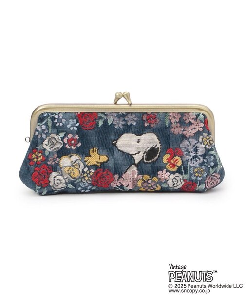 SNOOPY ゴブランスリムペンポーチ がま口
