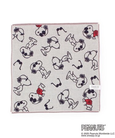 ◆SNOOPY 三重ガーゼハンカチ ジョー・クール