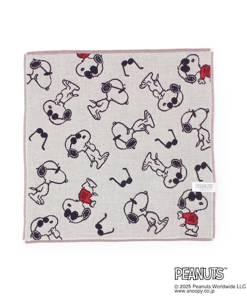 ◆SNOOPY 三重ガーゼハンカチ ジョー・クール