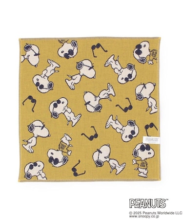 ◆SNOOPY 三重ガーゼハンカチ ジョー・クール