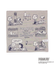 ◆SNOOPY 三重ガーゼハンカチ ピアノ
