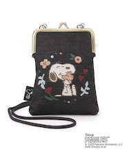 SNOOPY ゴブラン織ミニポーチ がま口