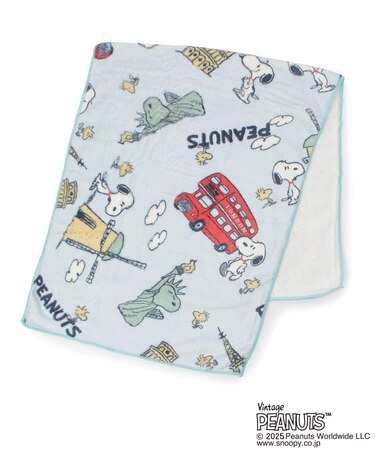 SNOOPY クイックドライフェイスタオル