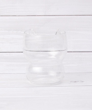 【ワンズテラスオリジナル】ネコミミ グラス 220ml