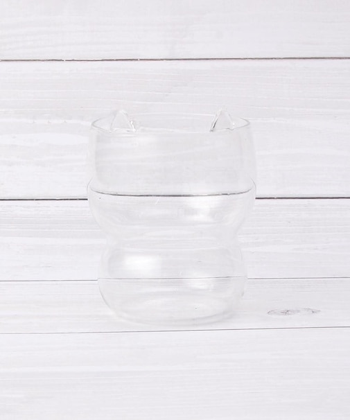 【ワンズテラスオリジナル】ネコミミ グラス 220ml