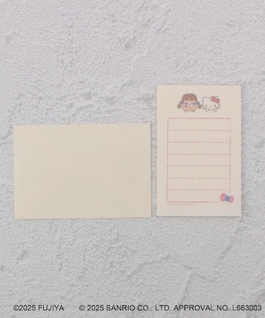 ◆サンリオキャラクターズ ミニレターセット ペコちゃん