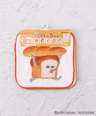 ◆パンどろぼう プリントハンカチ 5枚組