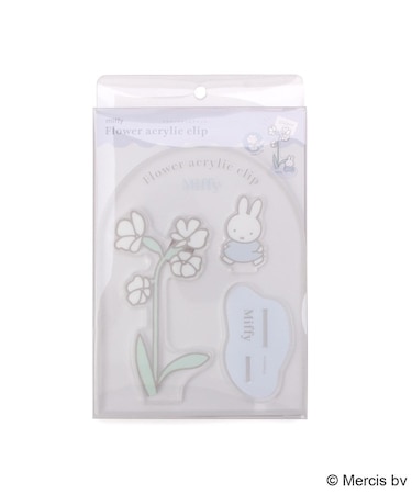 Dick Bruna miffy アクリルクリップ フラワー