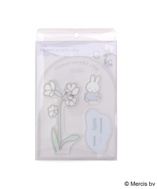 Dick Bruna miffy アクリルクリップ フラワー