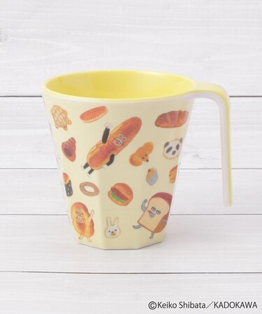 ◆パンどろぼう 持ち手付きメラミンタンブラー 300ml