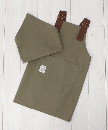 ファボリ カバーオール キッズエプロン