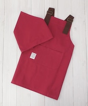 ファボリ カバーオール キッズエプロン