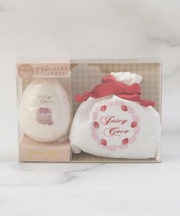 ジューシーココ ヘアブラシ&巾着 イチゴ