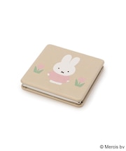 ◆Dick Bruna miffy コンパクトミラー strawberry&tulip
