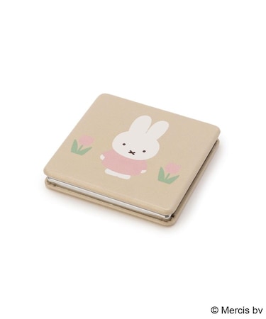 ◆Dick Bruna miffy コンパクトミラー strawberry&tulip