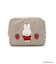 Dick Bruna miffy スクエアポーチ strawberry&tulip