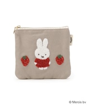 Dick Bruna miffy ティッシュポーチ strawberry&tulip