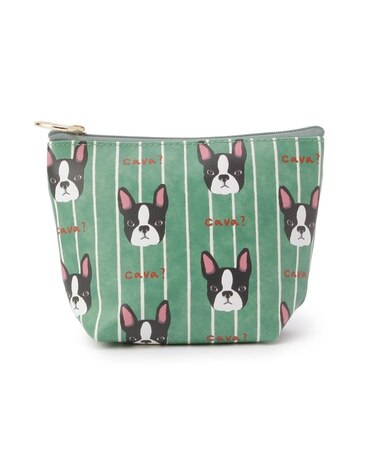 FH マチ付ポーチ アニマル