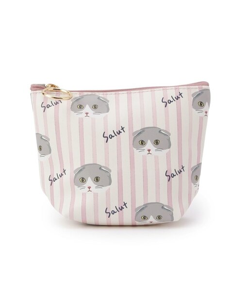 FH マチ付ポーチ アニマル