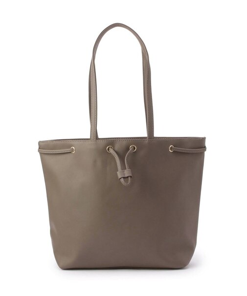 SE 合皮フロントドロストトート