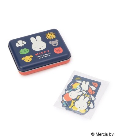 Dick Bruna miffy 缶入り ステッカー