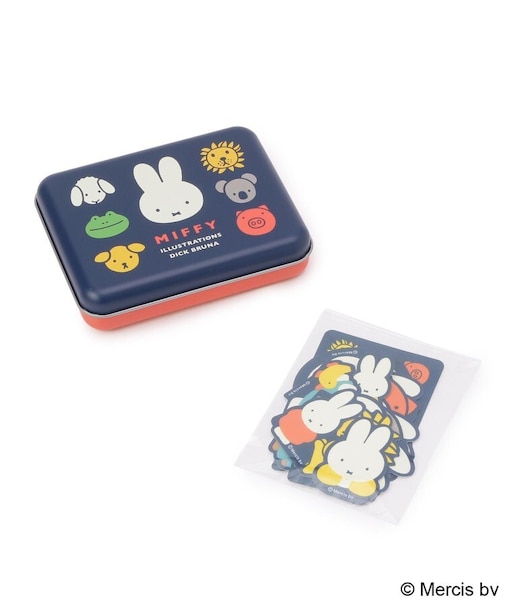 Dick Bruna miffy 缶入り ステッカー