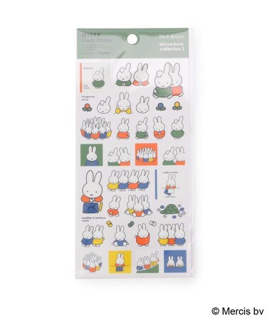 ◆Dick Bruna miffy 絵本クリアシール