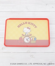 ハローキティ 抗菌両面ガード付きまな板 レトロ