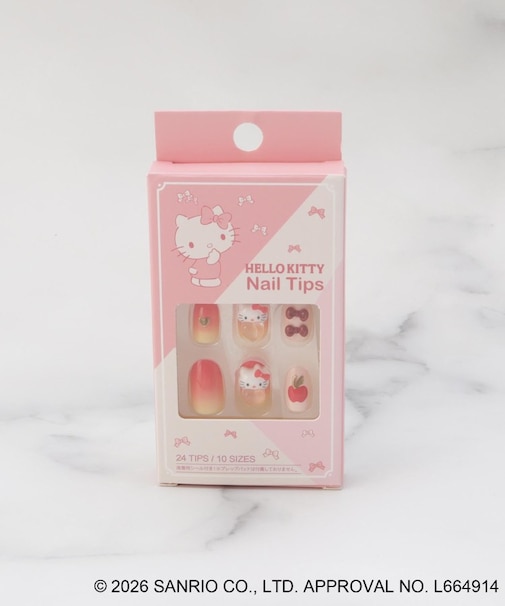 ハローキティ ネイルチップ