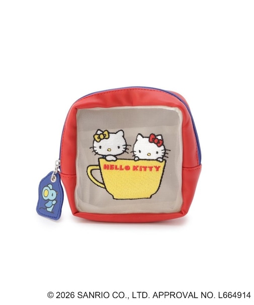 【ワンズテラス限定】ハローキティ メッシュミニポーチ