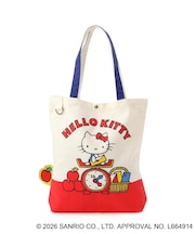 【ワンズテラス限定】ハローキティ Dカン付A4トート
