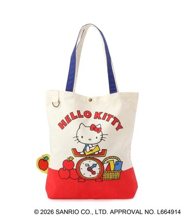 【ワンズテラス限定】ハローキティ Dカン付A4トート