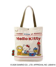 【ワンズテラス限定】ハローキティ Dカン付A4トート