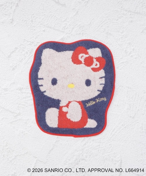◆ハローキティ タオルハンカチ ダイカット