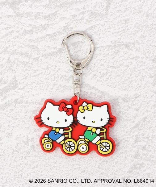 ◆【先行販売】ハローキティ ラバーキーホルダー