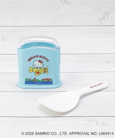 ハローキティ ケース付しゃもじ レトロ