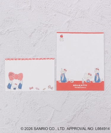 ◆ハローキティ レターセット トコロコムギ