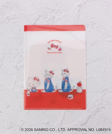 ◆ハローキティ クリアファイルA5 トコロコムギ