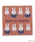 ◆Dick Bruna miffy 三重ガーゼハンカチ