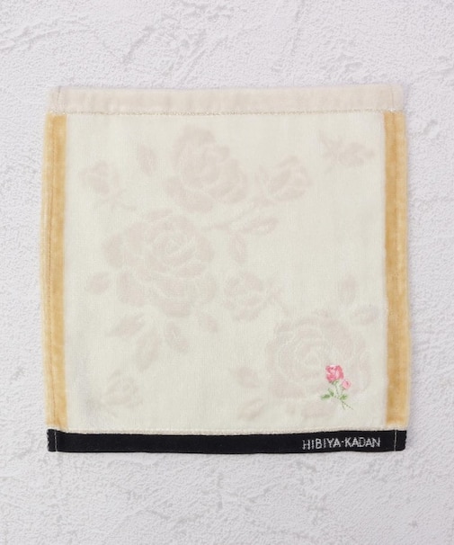 ◆日比谷花壇 タオルハンカチ バラ