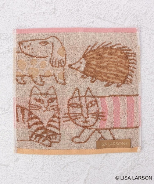 ◆LISA LARSON リサ・ラーソン ミニタオル マイキーフレンズ