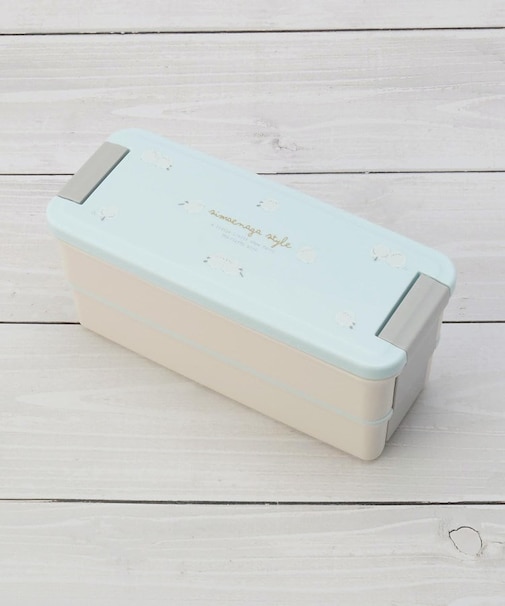 シマエナガ ランチボックス二段仕切付