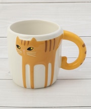 ハンドペイント キャットマグ 400ml