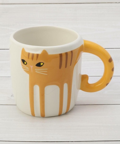 ハンドペイント キャットマグ 400ml