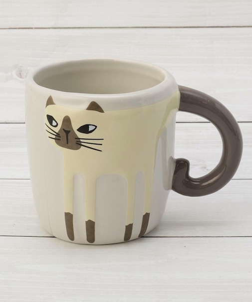 ハンドペイント キャットマグ 400ml