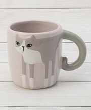 ハンドペイント キャットマグ 400ml